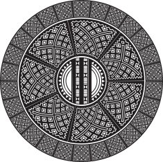 ancient pattern Vector illustration N35