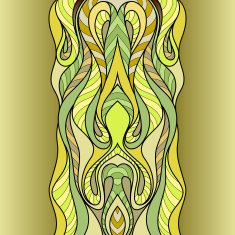 Decorative ornamental pattern background N30
