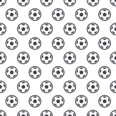 Soccer Ball Seamless Background