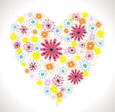 Flower Heart N28