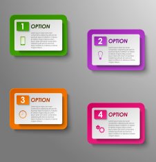 Options progress design template