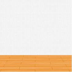Living room wooden floor & wall N3
