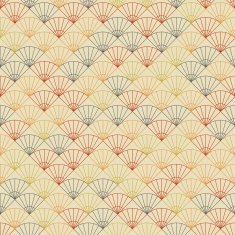 Endless fan pattern Based on Traditional Japanese Embroidery