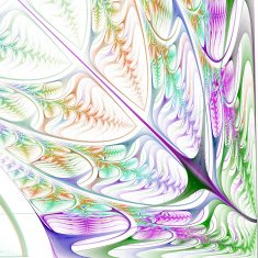 Fabulous pattern of the leaves Computer generated graphics
