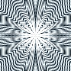 Moire pattern vector op art background Hypnotic backdrop N3