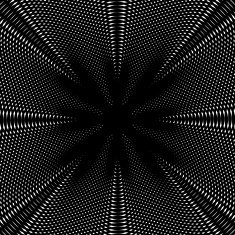 Optical illusion vector creative black and white graphic moire
