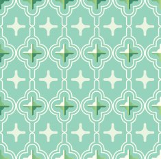 Vector Seamless Pattern Vintage Design N4