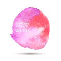 Abstract watercolor hand painted background N48