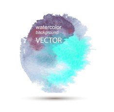 Abstract watercolor hand painted background N49