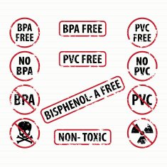 Bisphenol- A and PVC Free Stamps set