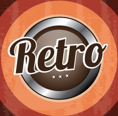 Retro label N33