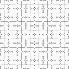 Slim gray pointy grid