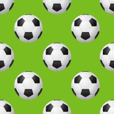 Vector seamless soccer pattern