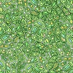 Seamless green texture with ornament tribal style Ethnic
