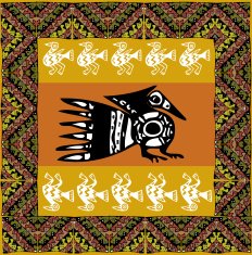ancient pattern Vector illustration N36