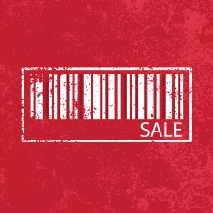sale vintage abstract grunge red background illustration vector