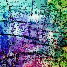 Abstract stain watercolors N7