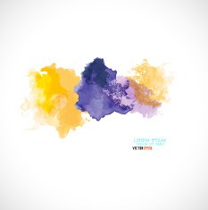 abstract colorful watercolor background vector illustration N2