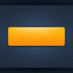 Empty icon orange button seamless texture metal dark background