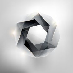 Abstract geometric form N3