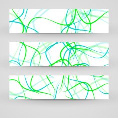 Vector banner set for your design N152