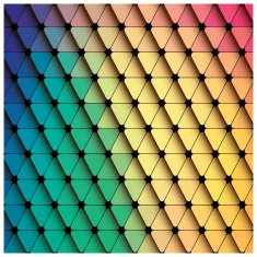 Abstract geometric colorful background pattern design elements vector illustration N32