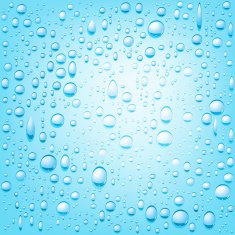 Blue water drops background N2