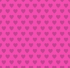 Tileable valentine's day heart patterned background
