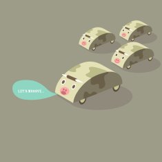 let&rsquo;s mooove (vector & 300dpi jpg)