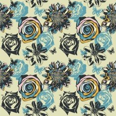Floral seamless texture N27