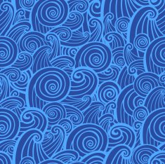 Surf Waves - seamless texture N2