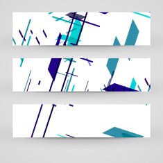 Vector banner set for your design N155