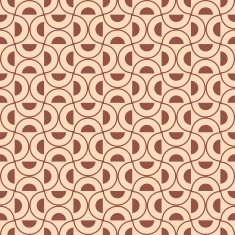 seamless half circle pattern N4