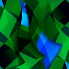 Abstract dark shape illustration N7