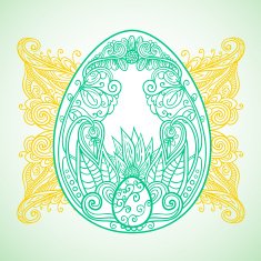 Easter ornament egg