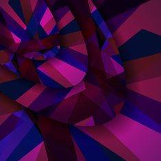 Abstract dark shape illustration N10