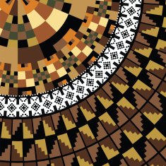 ancient pattern Vector illustration N40