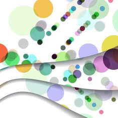 Abstract circles illustration N19