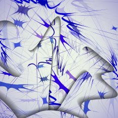 Abstract pattern of lines N123