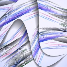 Abstract pattern of lines N125
