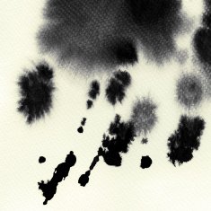 Abstract painted grunge watercolor stains