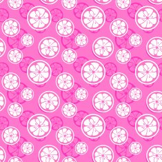 Abstract citrus fruit seamless pattern Vector illustration N4