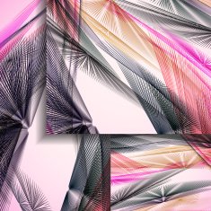 Abstract pattern of lines N129