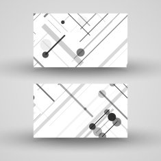 Vector business-card set for your design N435