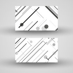 Vector business-card set for your design N436