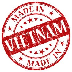 Made In Vietnam red stamp