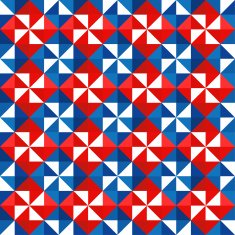 Abstract geometric pattern N142