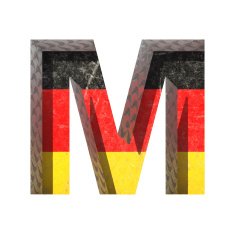 Vector Germany cutted figure m N2