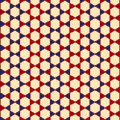 Abstract geometric pattern N151