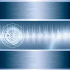 Blue abstract tech background